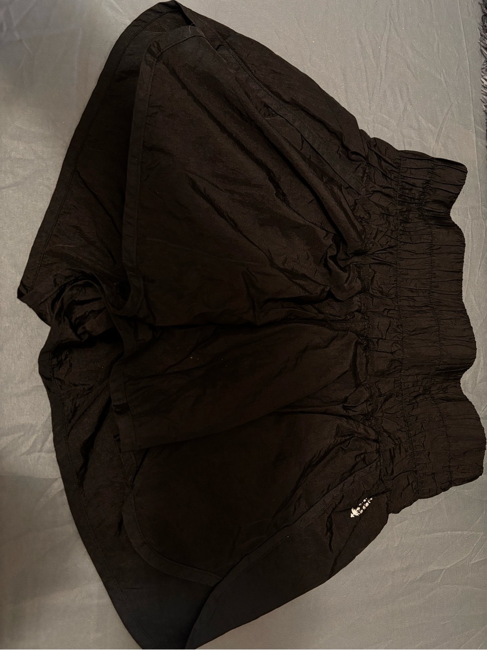 Free people Black Women's Elastic Waist shorts